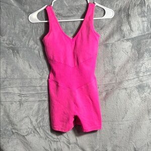 Joylab fitted romper Vibrant Pink Sleeveless Romper perfect for spring & summer